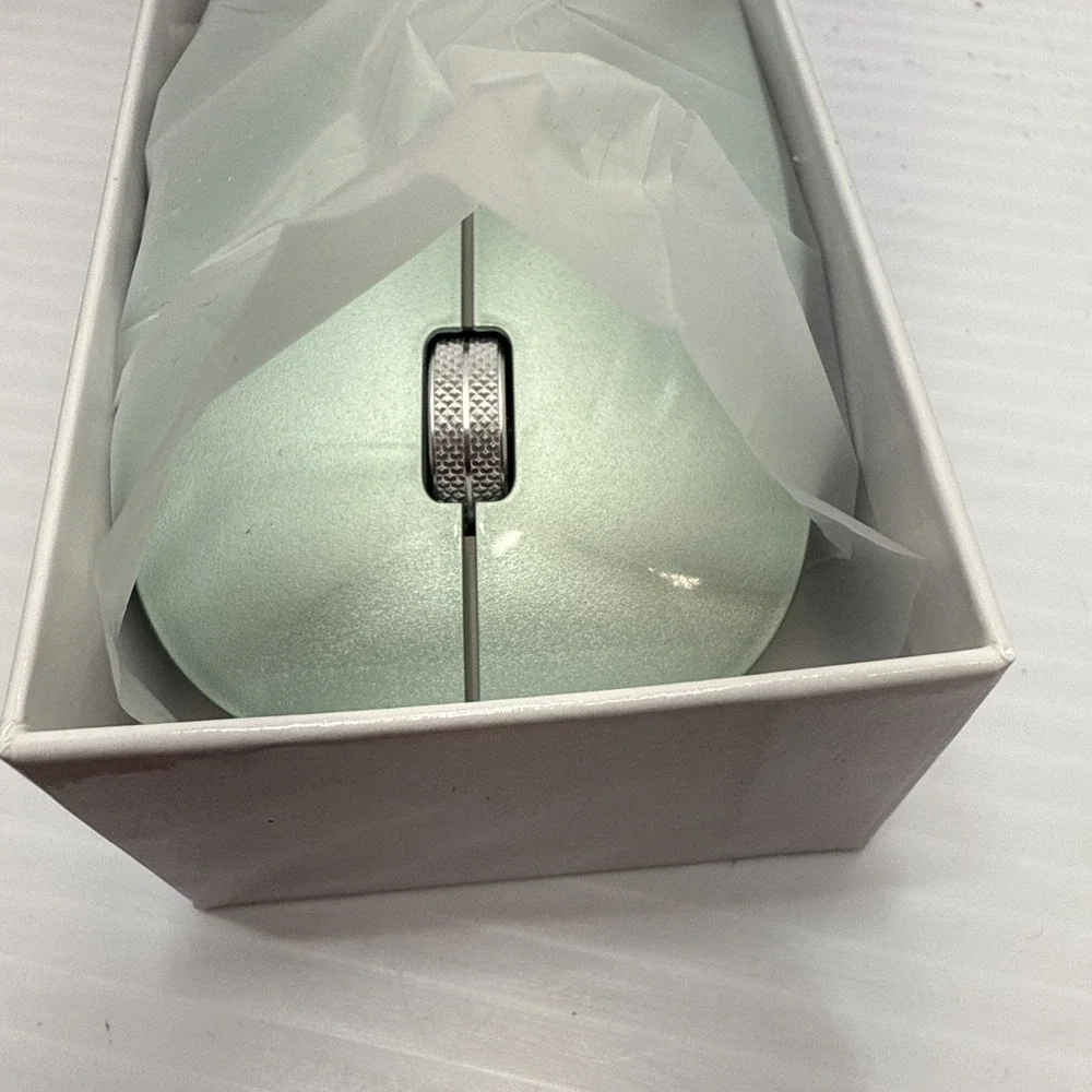 TENMOS M18‎ Wireless Mouse Rechargeable Silent Click Optical Tracking, NIB
